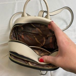 White, Mini backpack🤍🎒